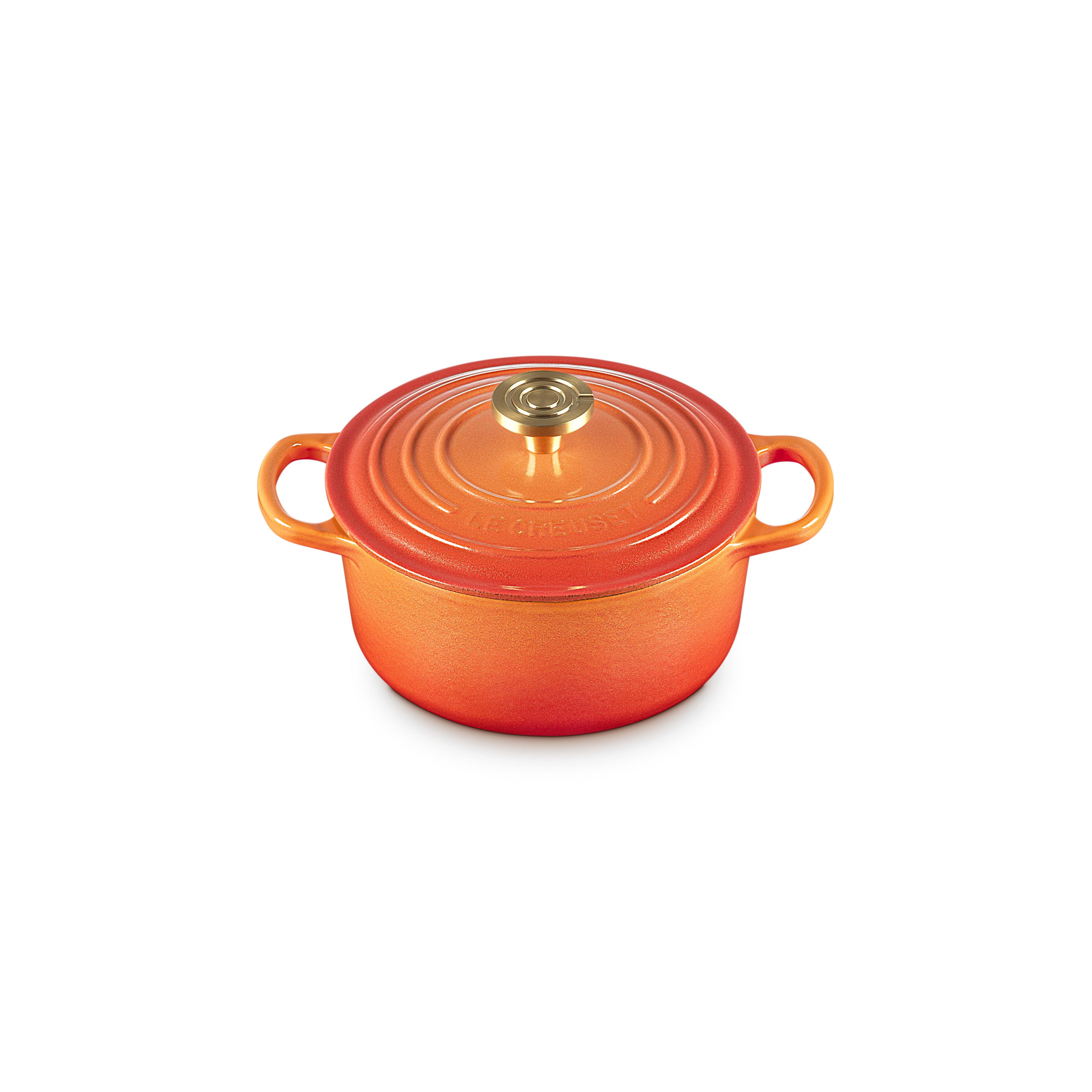 Le Creuset 4.2L Flamme Dorée French/Dutch Oven (24cm)