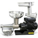 Fabio Leonardi MR10 1.5HP SP5 Tomato Machine + #22 Meat Grinder Attachment Combo Canada