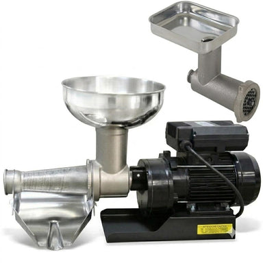Fabio Leonardi MR10 1.5HP SP5 Tomato Machine + 32 Meat Grinder Attachment Combo-Consiglio's Kitchenware