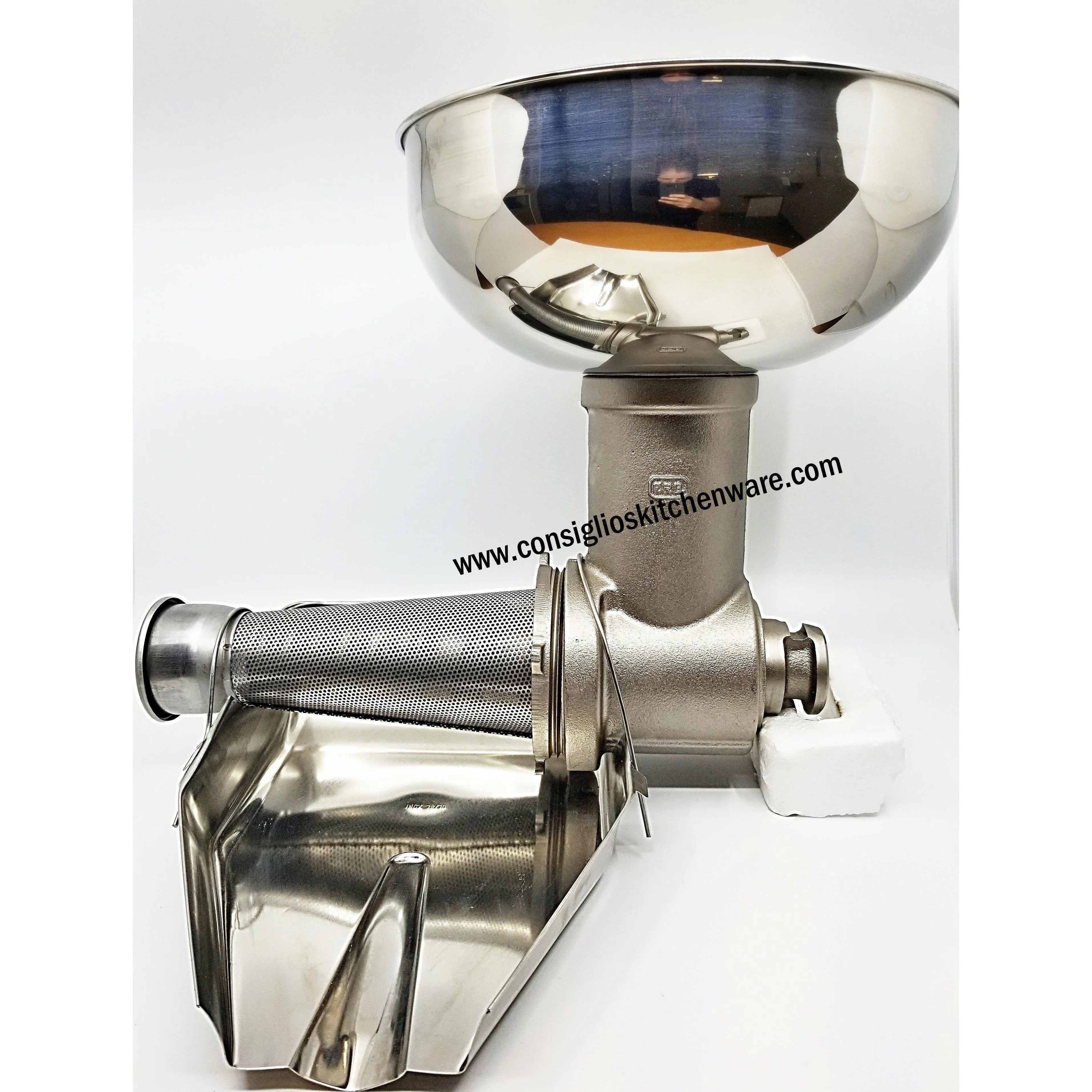 Fabio Leonardi Sp5 Niploy Tomato Milling Attachment Front View Canada