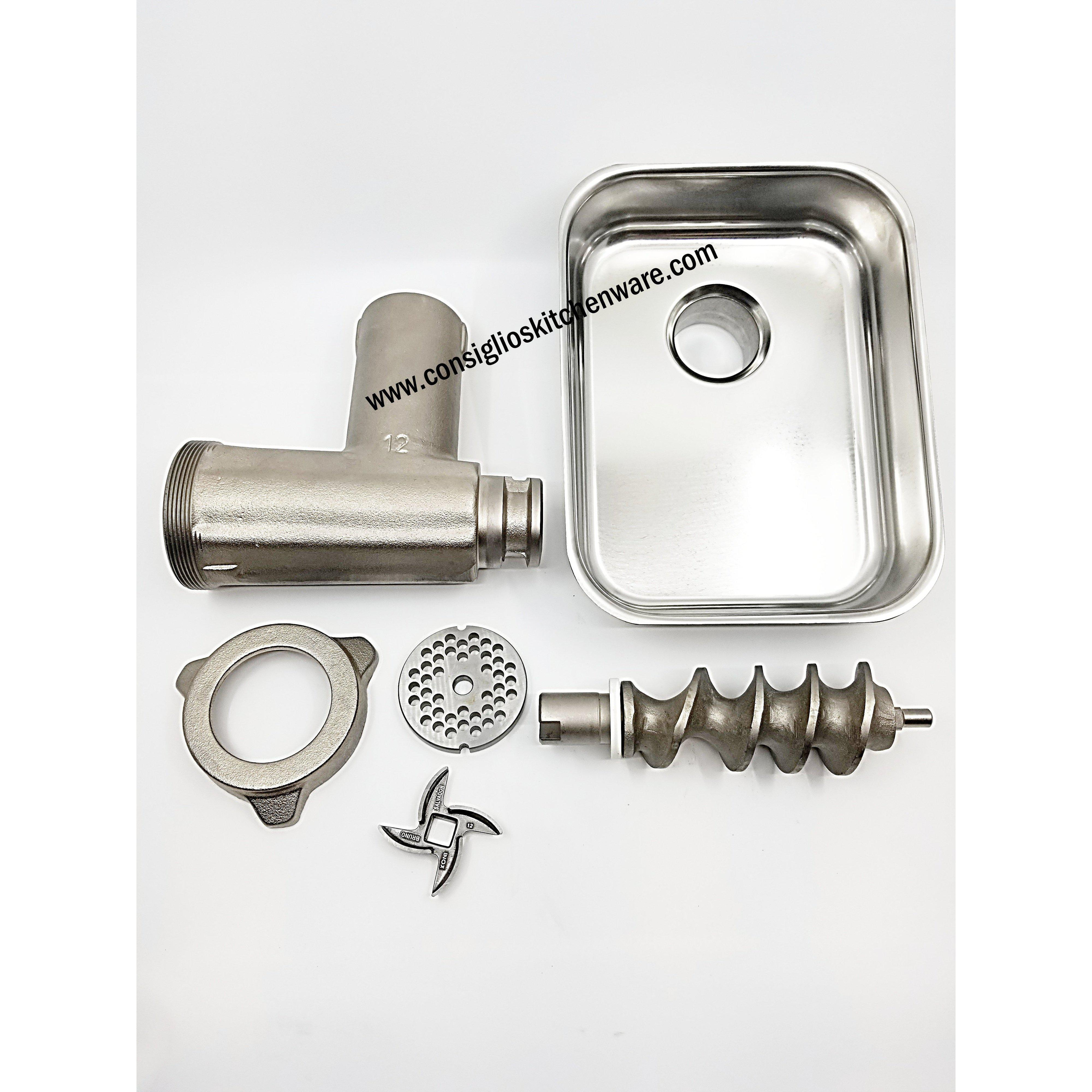 Fabio Leonardi TC12 Meat Grinder Attachment Parts Included Canada