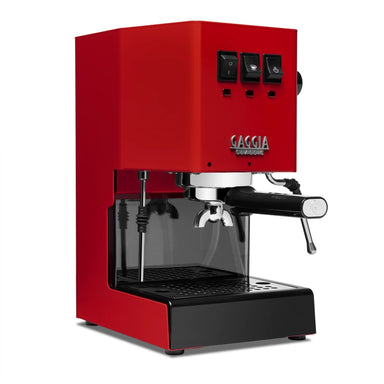 Gaggia Classic Evo Pro Cherry Red - Latest Updated 2023 Model Side
