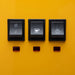 Gaggia Classic Evo Pro Sunshine Yellow - Latest Updated 2023 Model rocker switches
