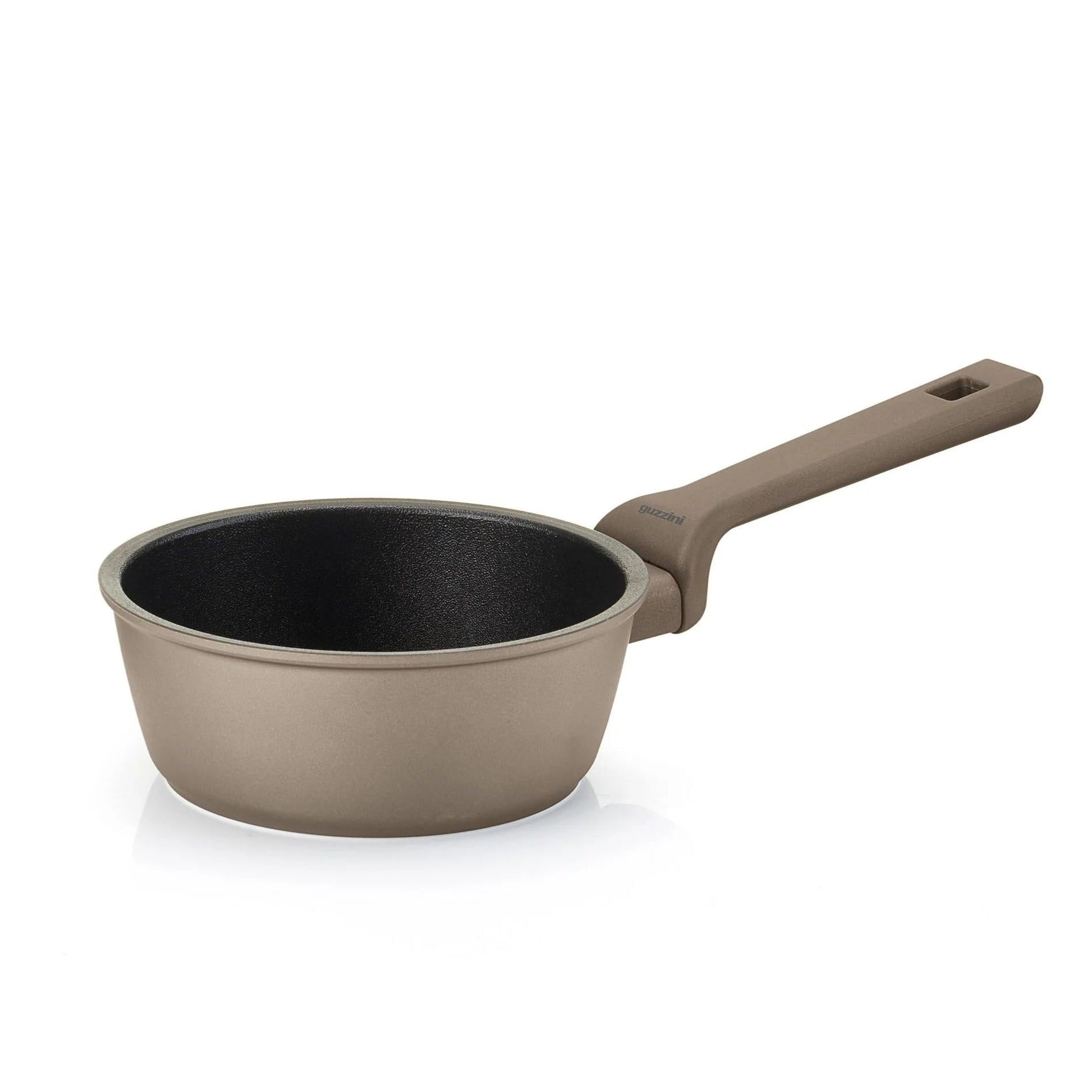 Guzzini Sauce Pan Cook and Strong Non Stick Bronze 16 cm - Made in Italy