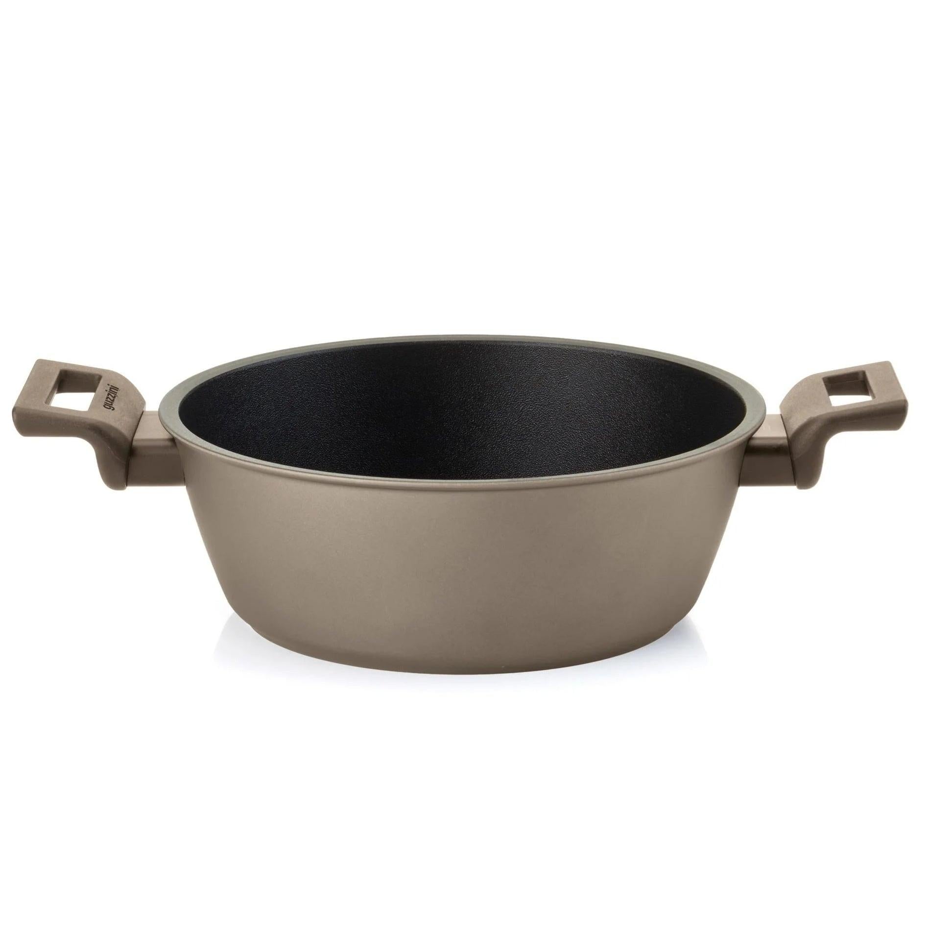 Guzzini Casserole Dutch Oven Cook and Strong Non Stick Bronze 20 cm - Made in Italy