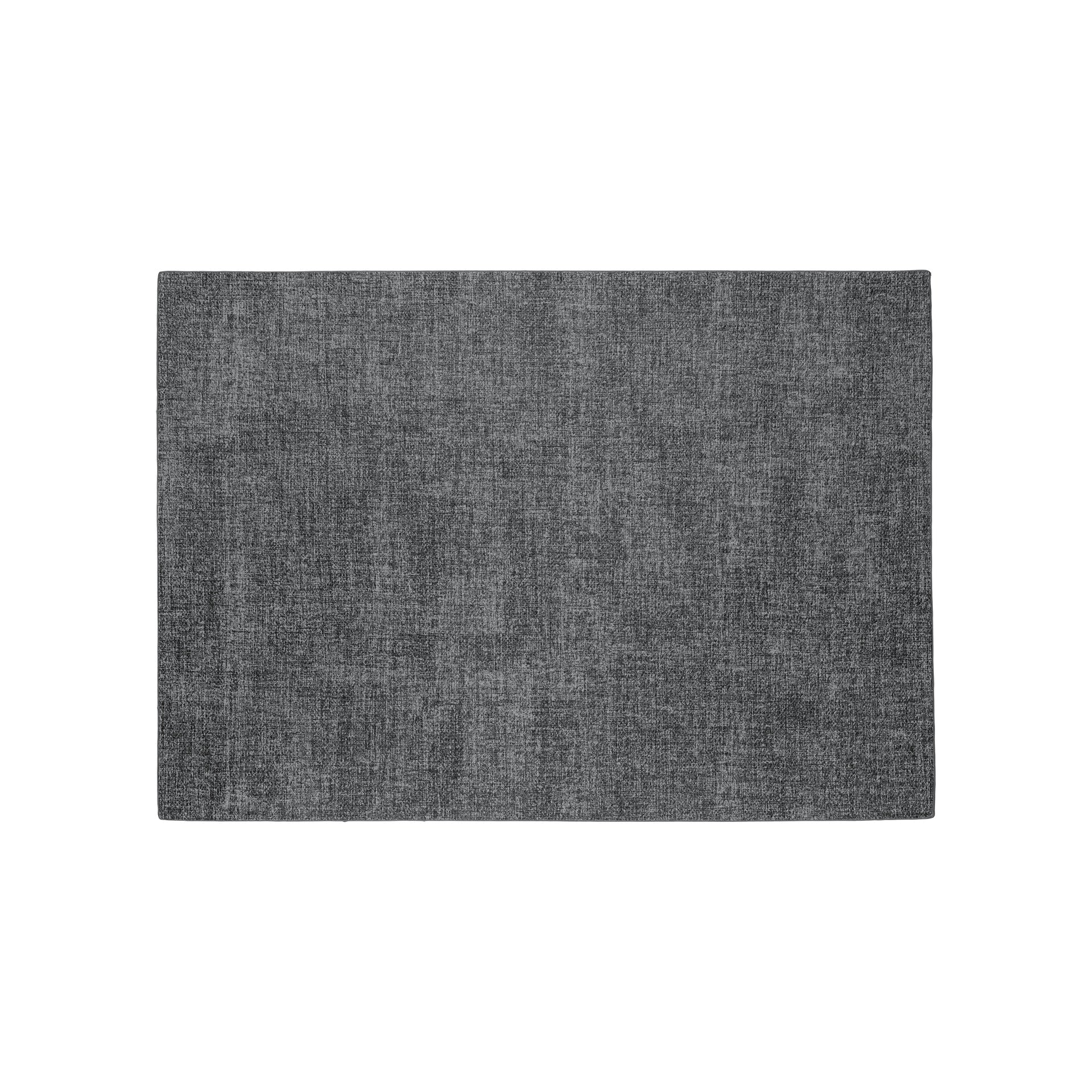 Guzzini Single Reversible Rectangular Placemat 43 cm x 30 cm Tiffany Grey - One Piece