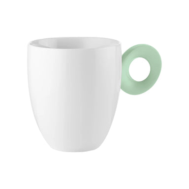 Guzzini Everyday Mug Set of 4 Green - Made in Italy Side