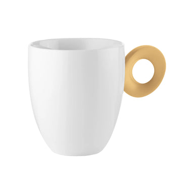 Guzzini Everyday Mug Set of 4 Mustard Yellow - Made in Italy