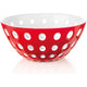 Guzzini Bowl Le Murrine Red White and Clear 25 cm - Made in Italy