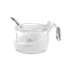 Guzzini Two Toned Parmesan/Sugar Server Clear/White - Made in Italy