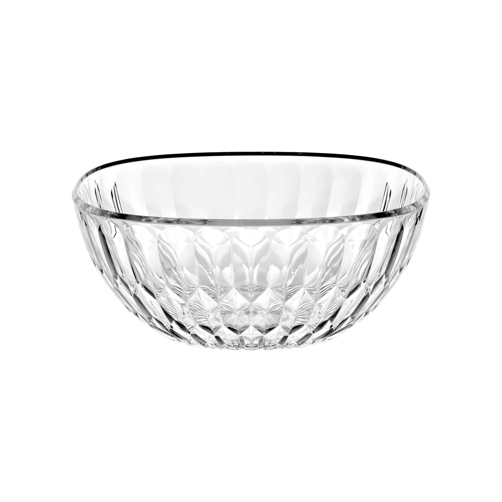 Guzzini Vanity Bowl Clear 30 cm - Made in Italy Side