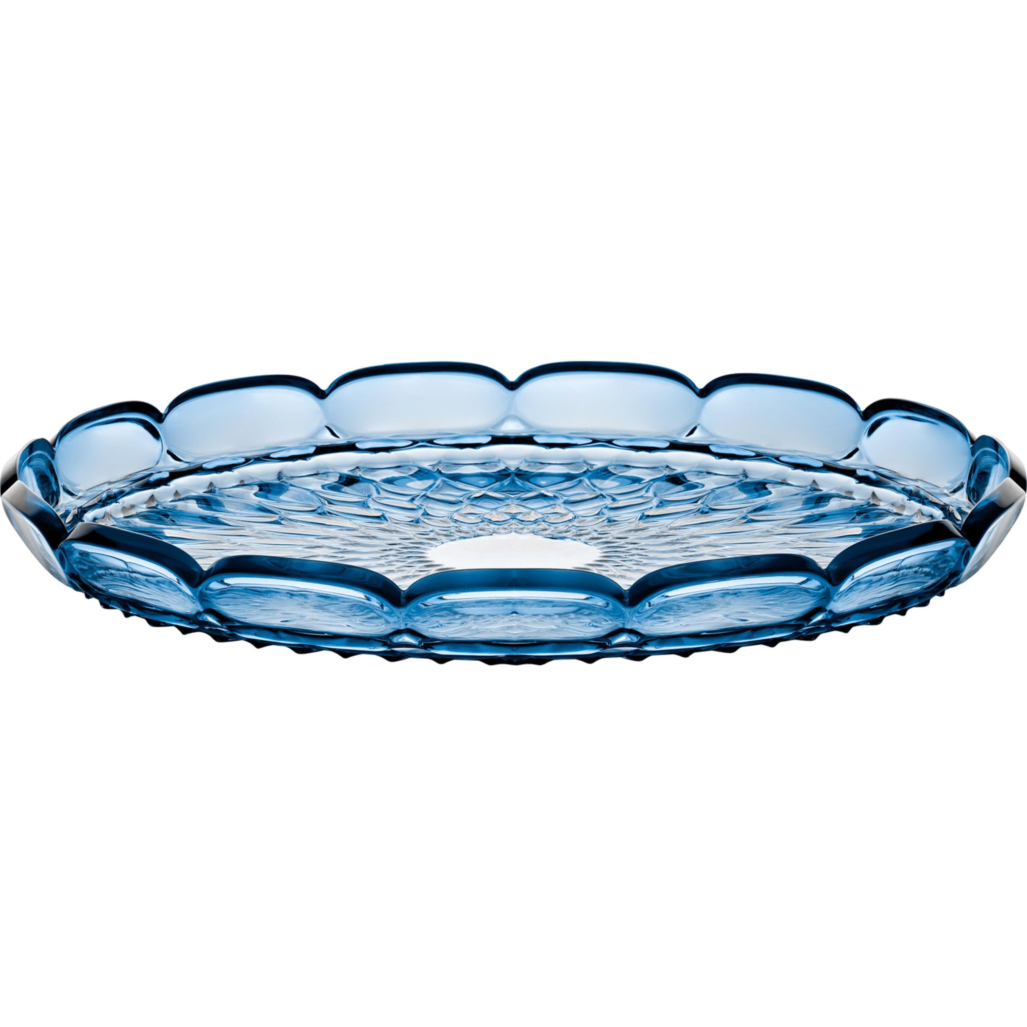 Guzzini Vanity Tray 36 cm Sky Blue – Made in Italy