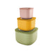 Guzzini Shallow Store and More Deep Food Storage Container Set of 3 - Made in Italy