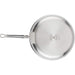Hestan ProBond Professional Clad Stainless Steel Forged Fry Pan 12.5" / 32 cm - Made in Italy - 31576 base