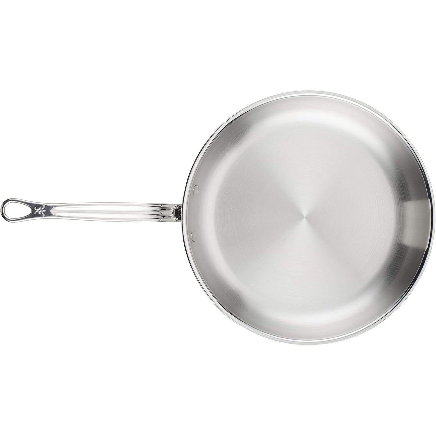 Hestan ProBond Professional Clad Stainless Steel Forged Fry Pan 12.5" / 32 cm - Made in Italy - 31576 Interior