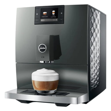 Jura C9 Piano Inox Espresso Machine #15751 Cappuccino