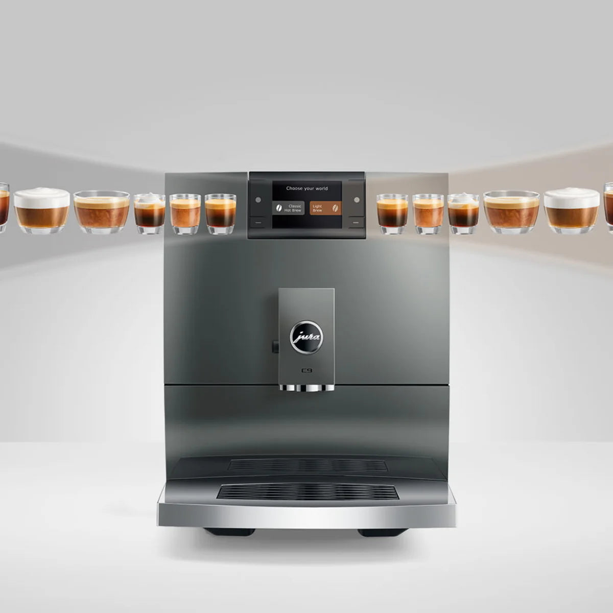 Jura C9 Piano Inox Espresso Machine #15751 Beverages 17