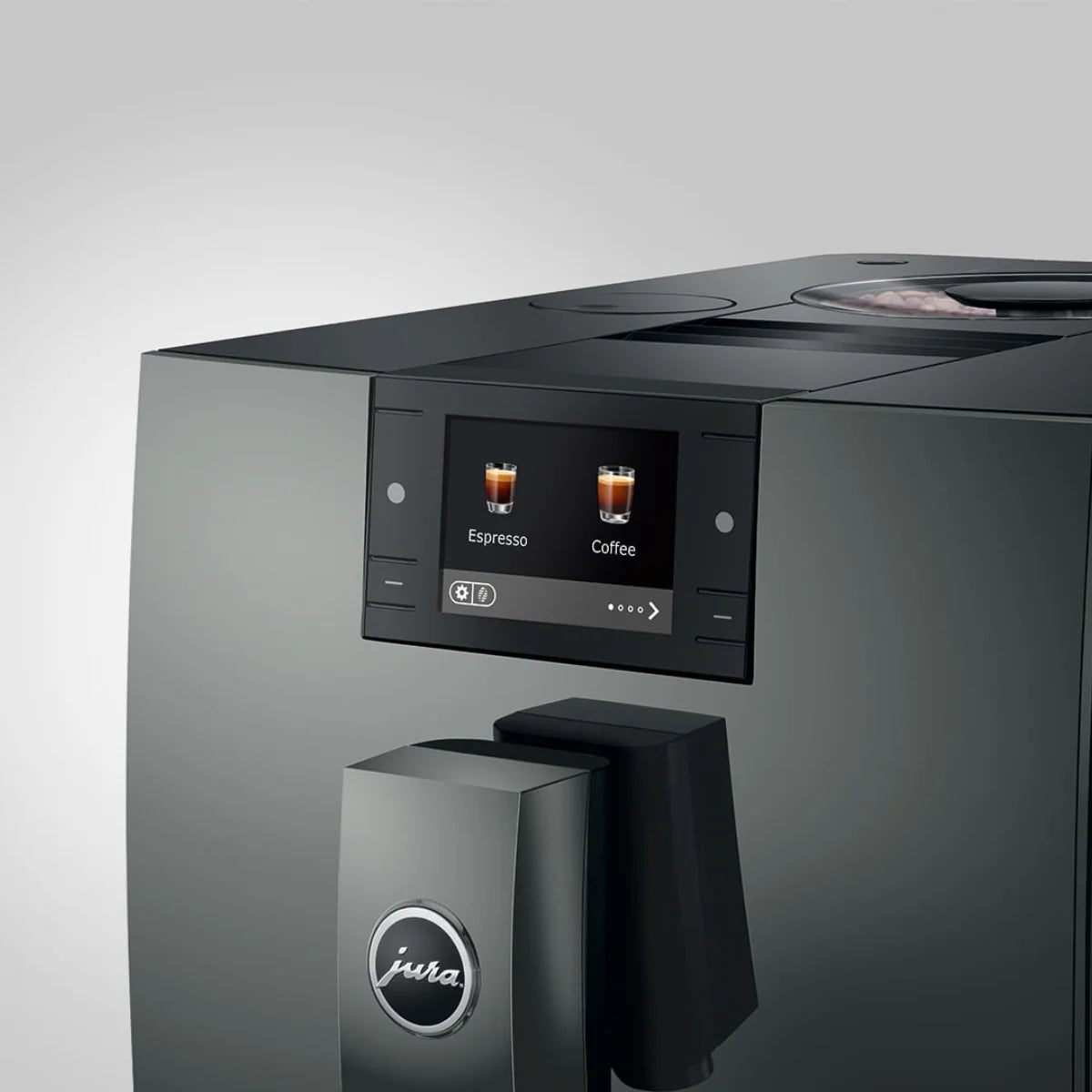 Jura C9 Piano Inox Espresso Machine #15751 Screen