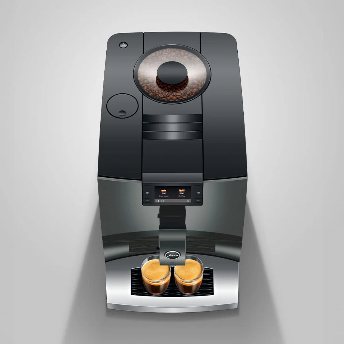 Jura C9 Piano Inox Espresso Machine #15751 Grinder