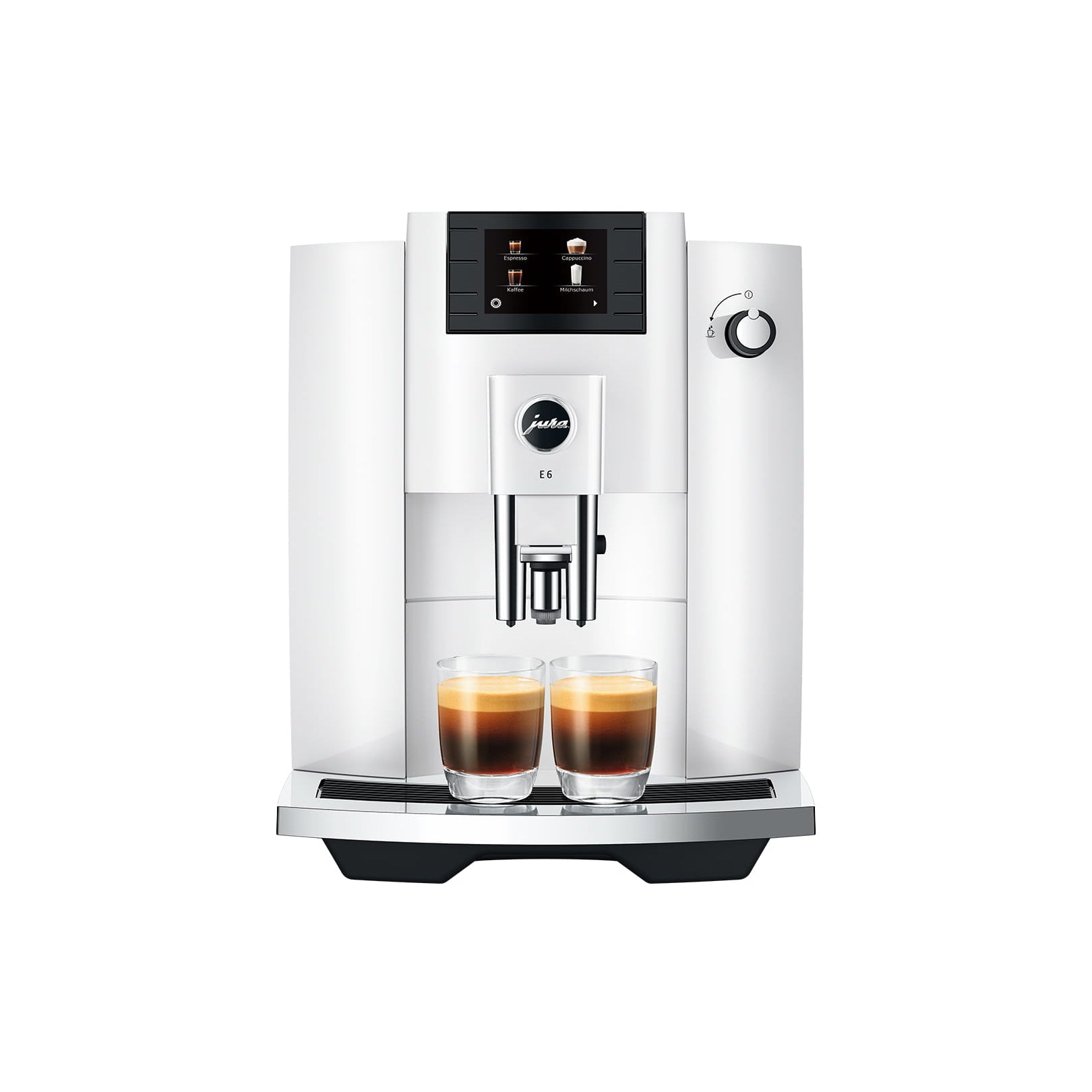 Jura E6 Piano White #15559 Front