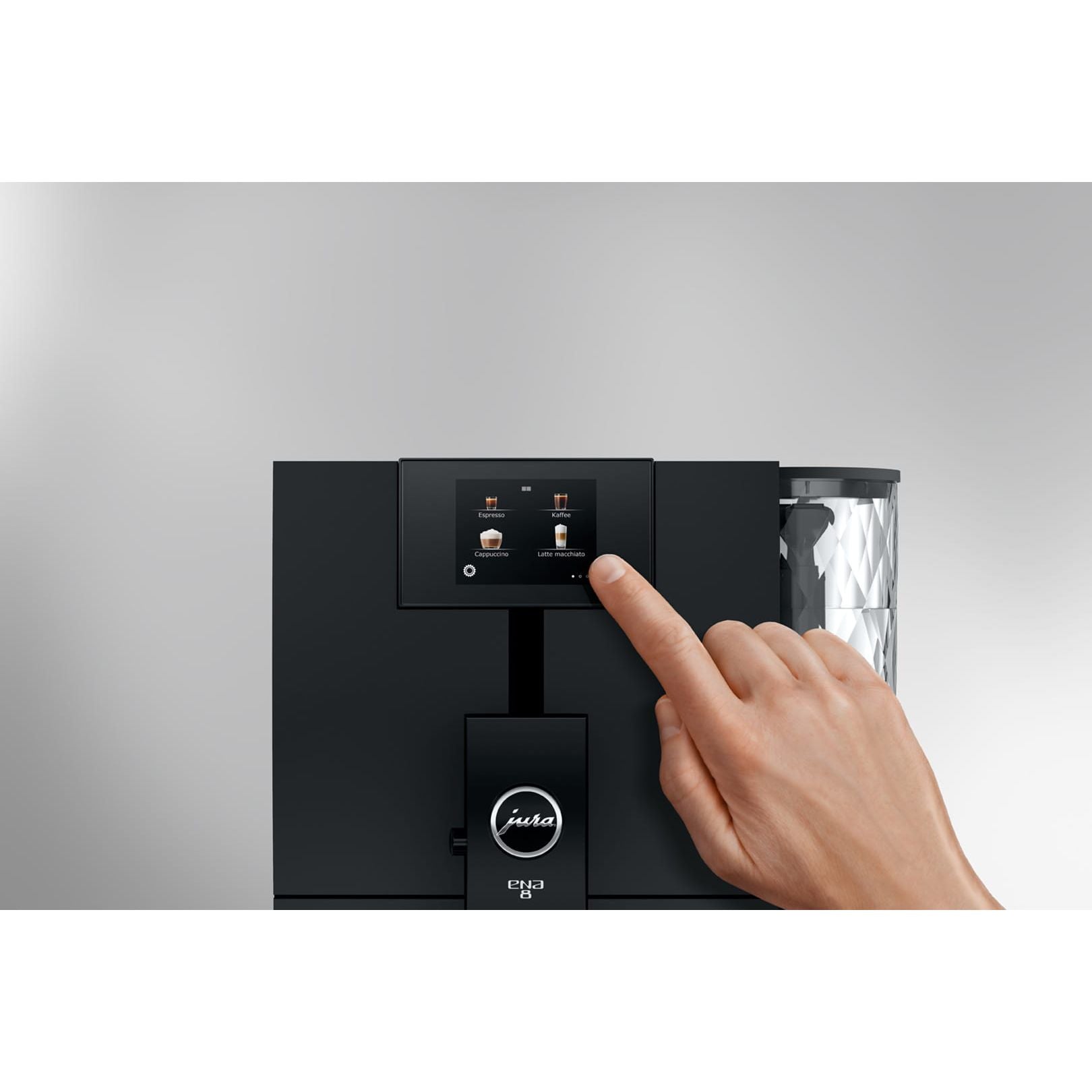 Jura Ena 8 Super Automatic Espresso Machine Metropolitan Black #15496