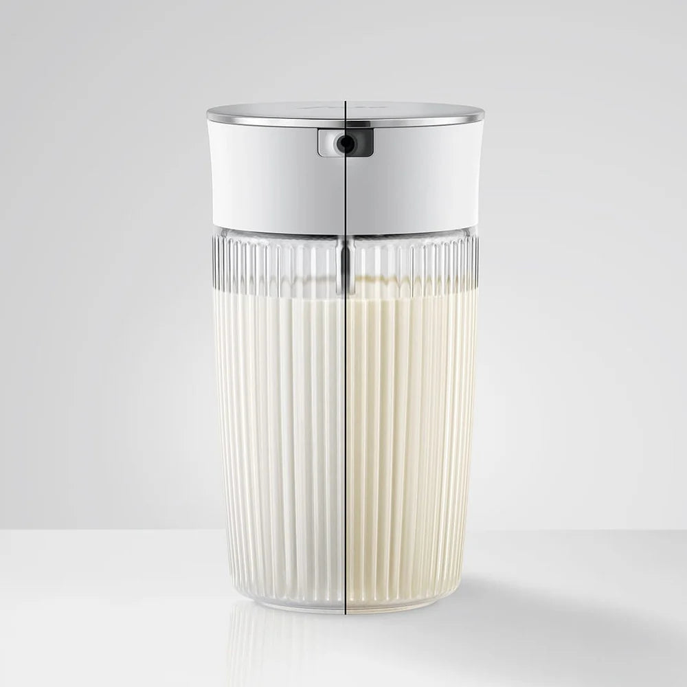 Jura Glass Milk Carafe (0.5L) #24313 Two Adaptors 