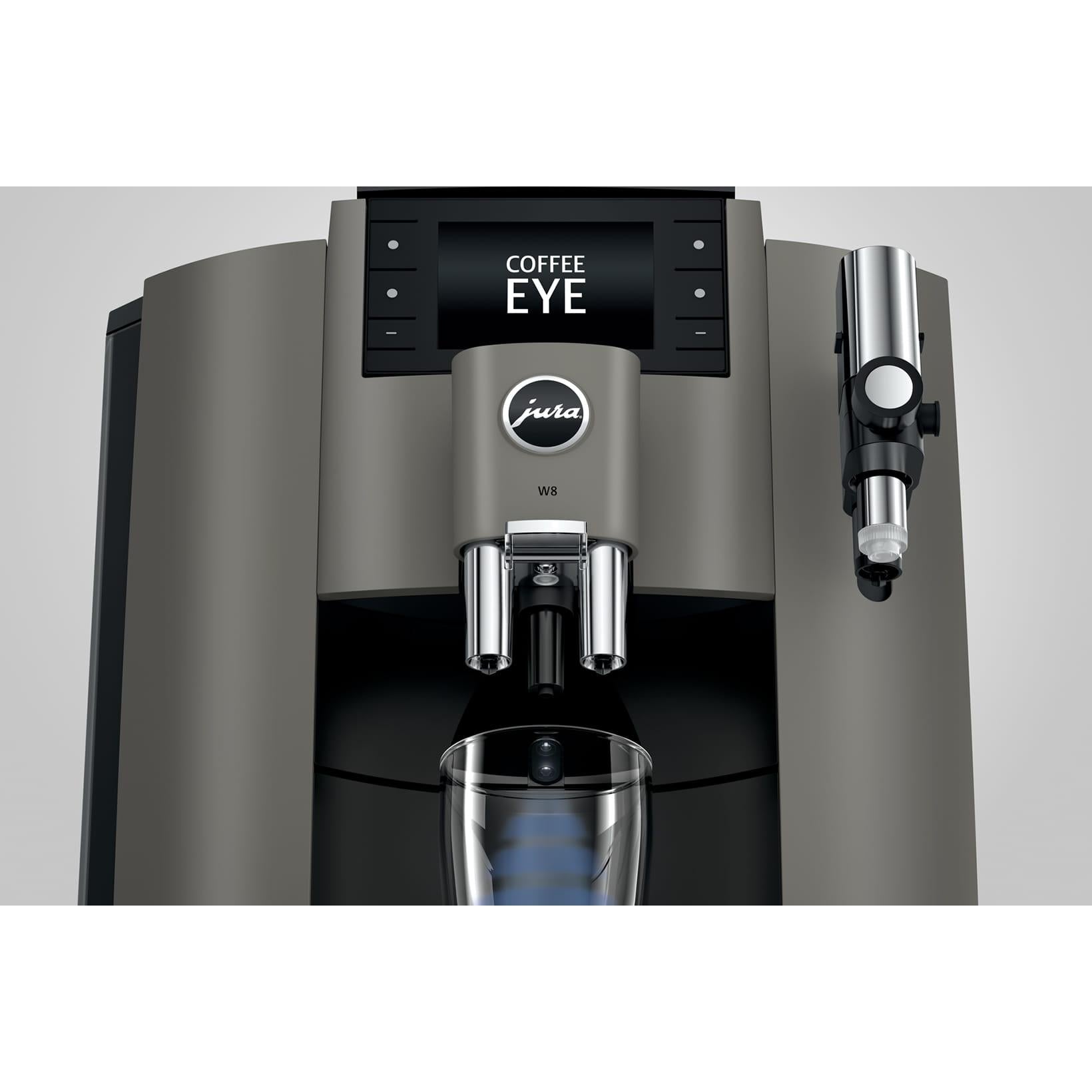 Jura W8 Dark Inox Professional 15650 Coffee Eye