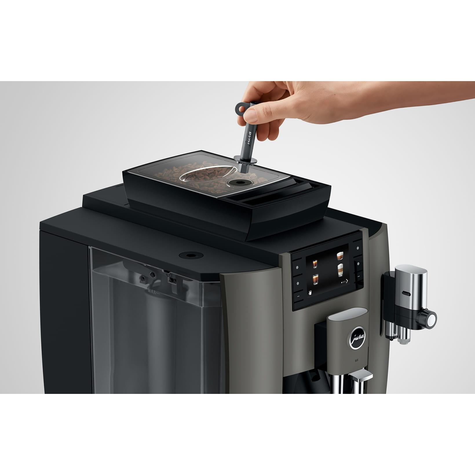 Jura W8 Dark Inox Professional 15650