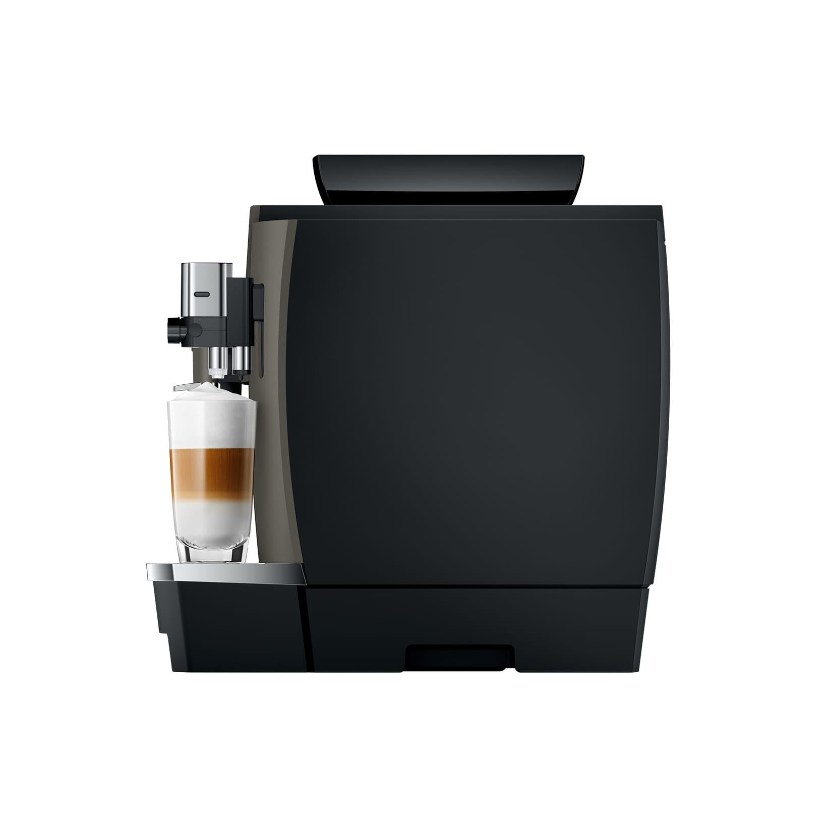 Jura W8 Dark Inox Professional 15650 Latte