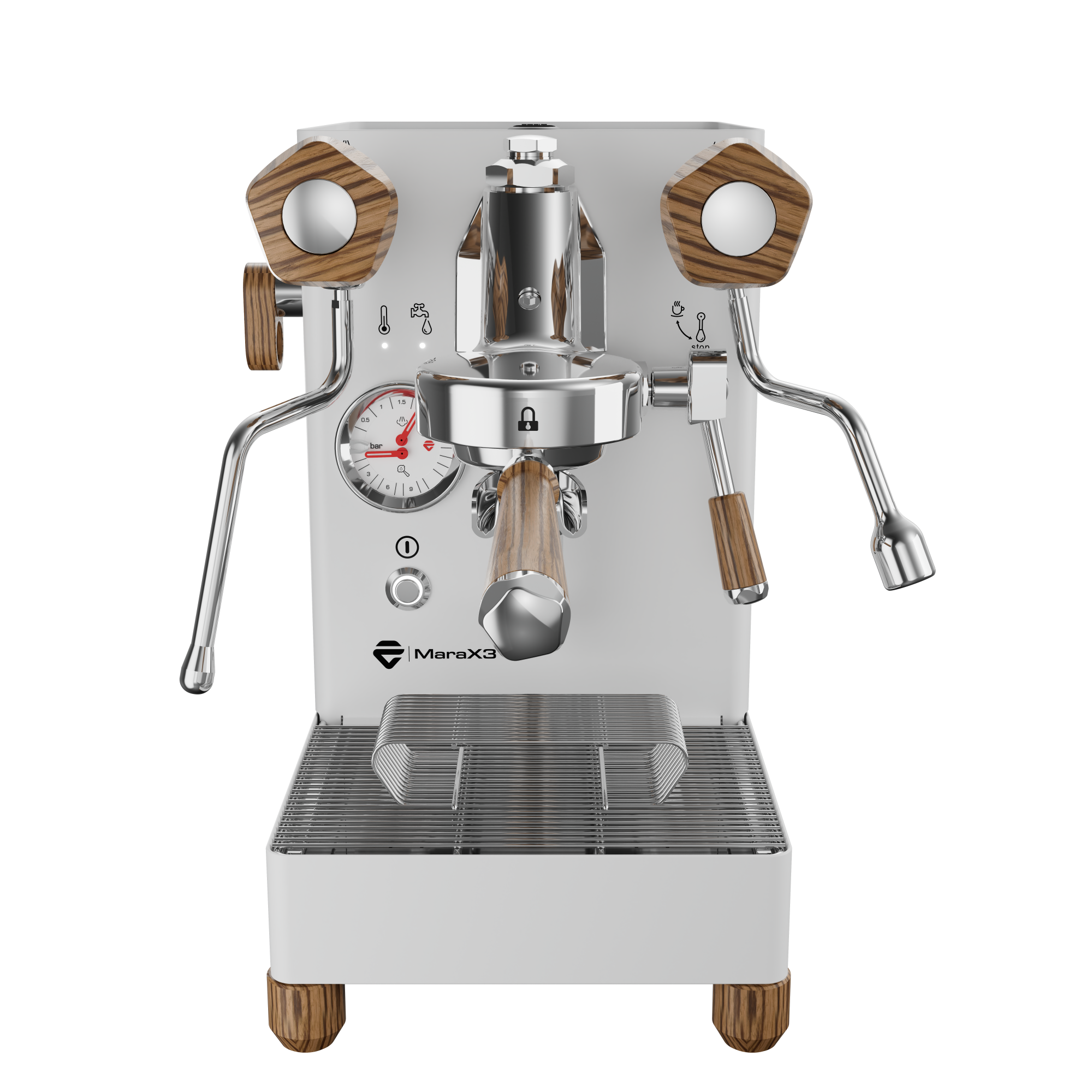 Lelit MaraX3 LEPL62X3-1B40 Espresso Machine White (Latest Version)