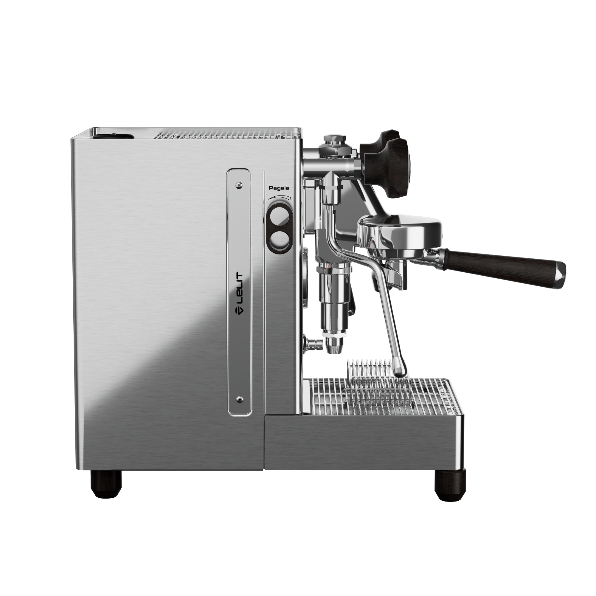 Lelit MaraX3 LEPL62X3-1B82 Espresso Machine Stainless Steel (Latest Version) Full Side 