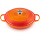 Le Creuset 4.7L Flame Orange Shallow Braiser (32 cm)