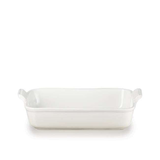 Le Creuset 4.7L Stoneware Meringue Rectangular Dish