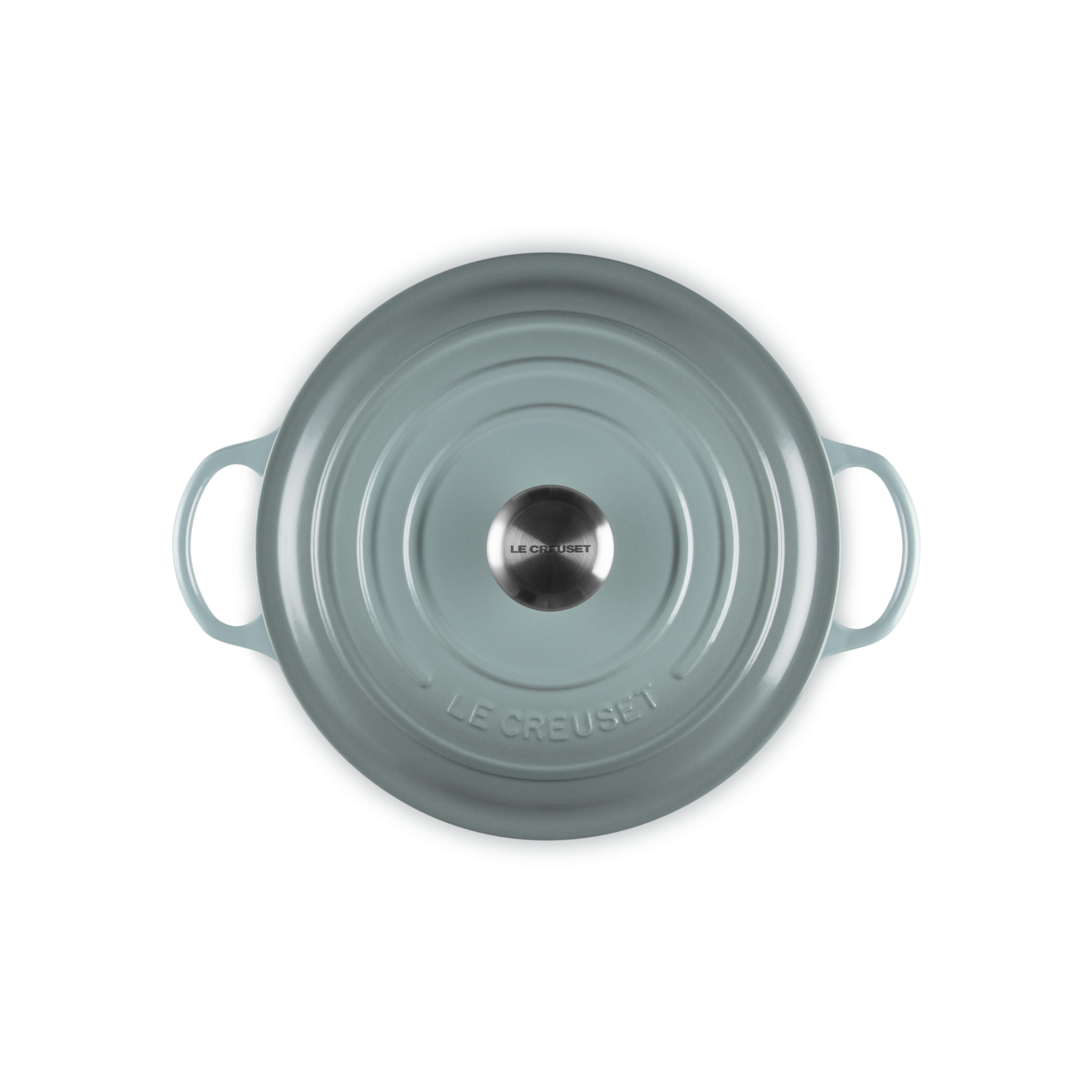 Le Creuset - 4.1 L Sea Salt Chef's French Oven (26 cm) Top