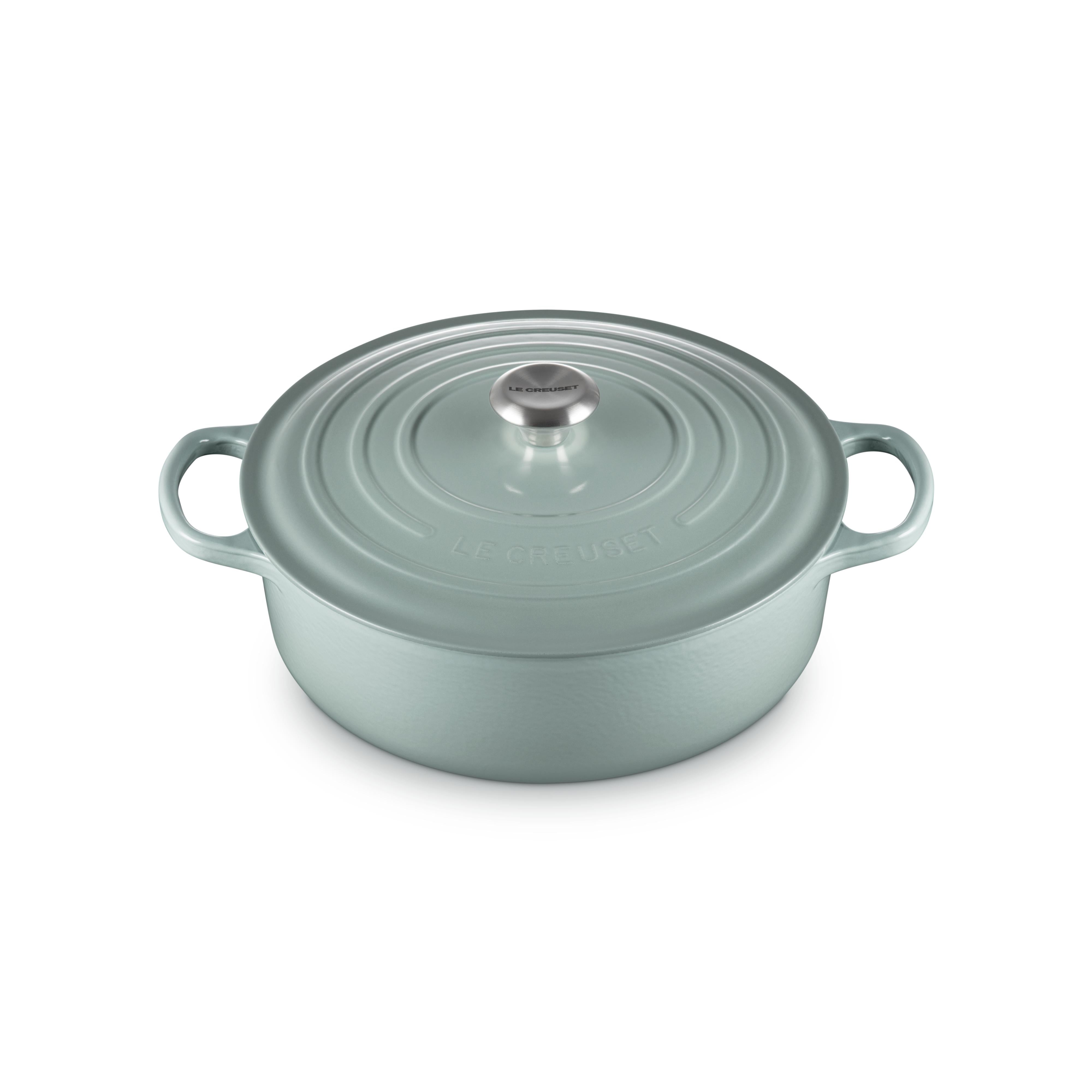 Le Creuset - 6.2L Sea Salt Shallow Risotto French/Dutch Oven (30CM)