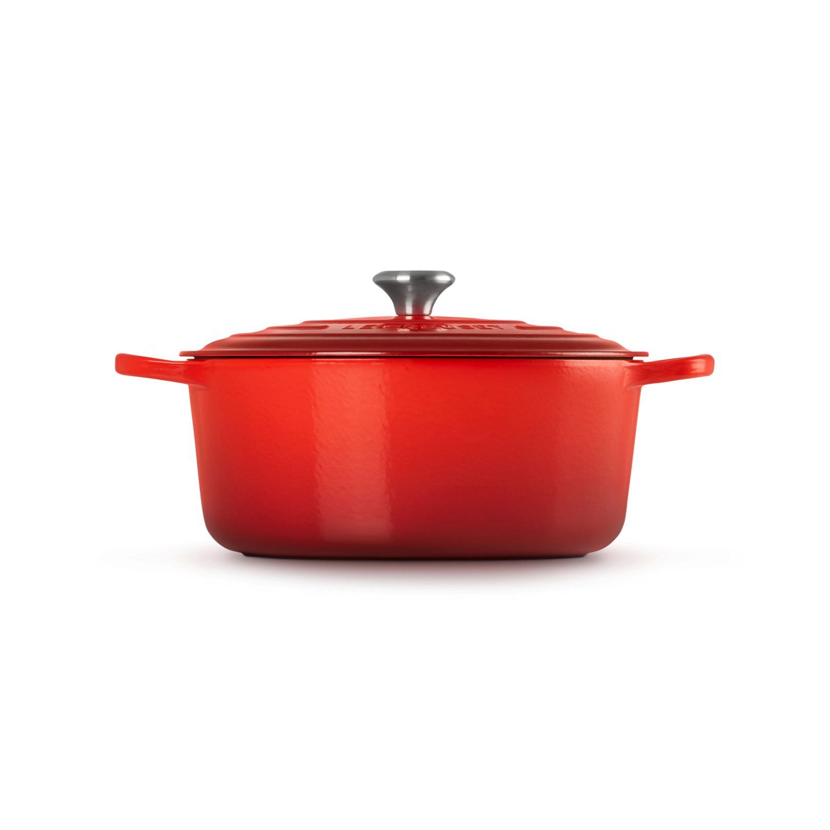 Le Creuset - 8.1L Cherry Red/Cerise French/Dutch Oven (30 cm) Side
