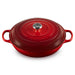 Le Creuset 4.7L Cherry Red / Cerise Shallow Braiser (32 cm)