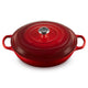 Le Creuset 4.7L Cherry Red / Cerise Shallow Braiser (32 cm)