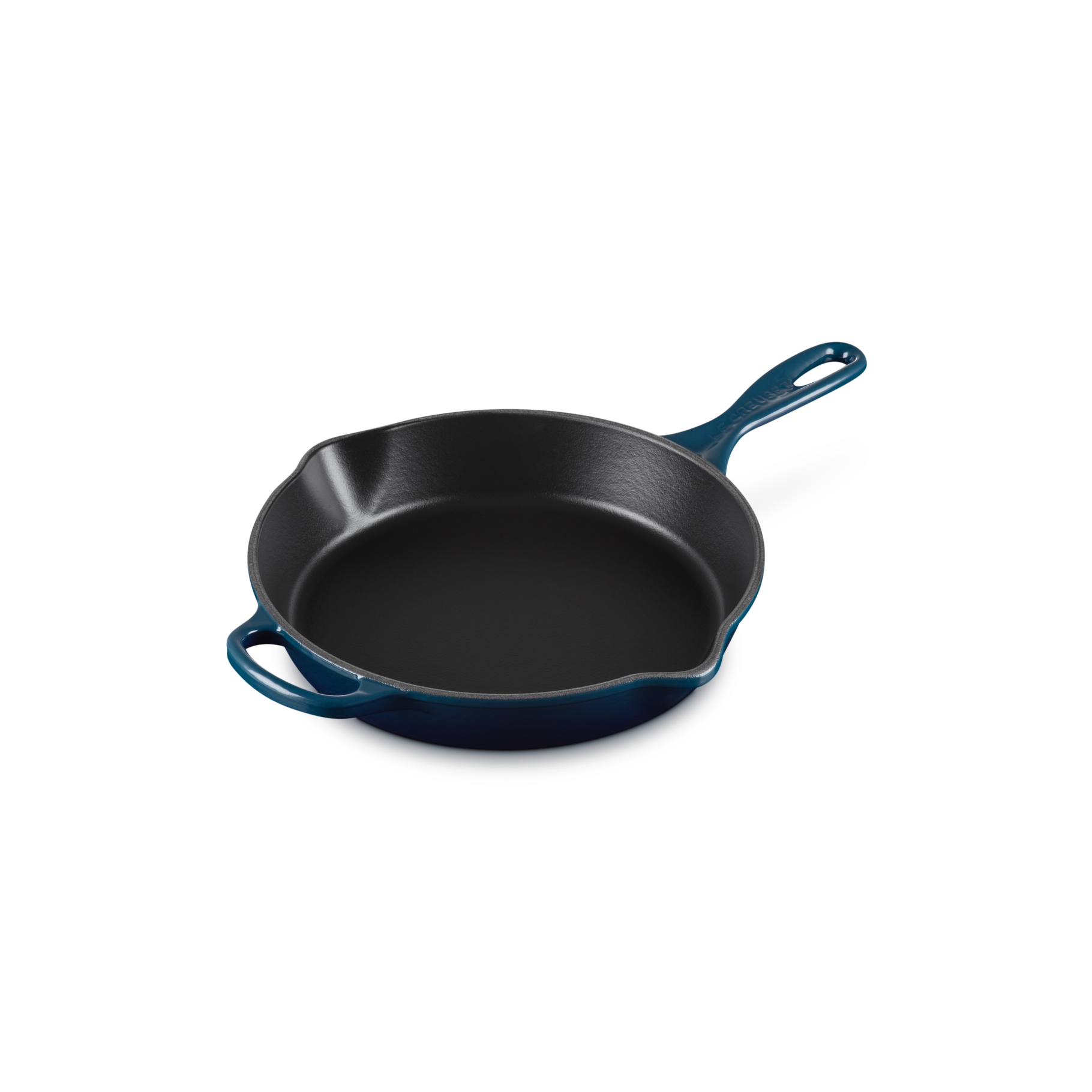 Le Creuset - 26cm / 2L Agave Deep Round Skillet (10") interior 