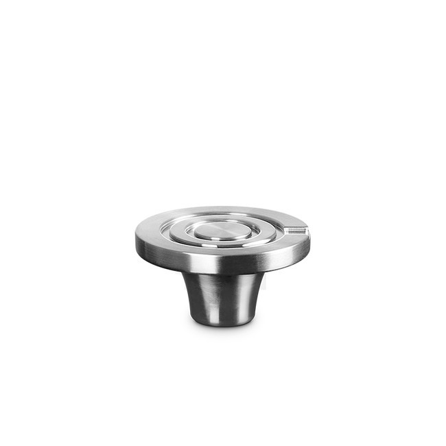 Le Creuset Replacement Large Stainless Steel Crucible Knob Handle - 2.2 Inch / 57mm Side