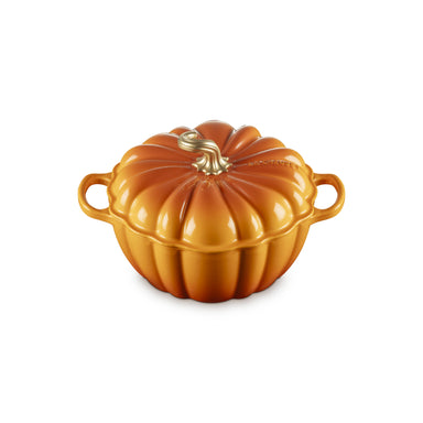 Le Creuset - 3.7L Pumpkin Cocotte Persimmon (24 cm)