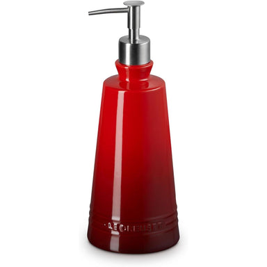 Le Creuset Signature 580 ml Soap Dispenser Cerise Side