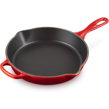 Le Creuset - 26cm / 2L Cerise Deep Round Skillet (10") interior
