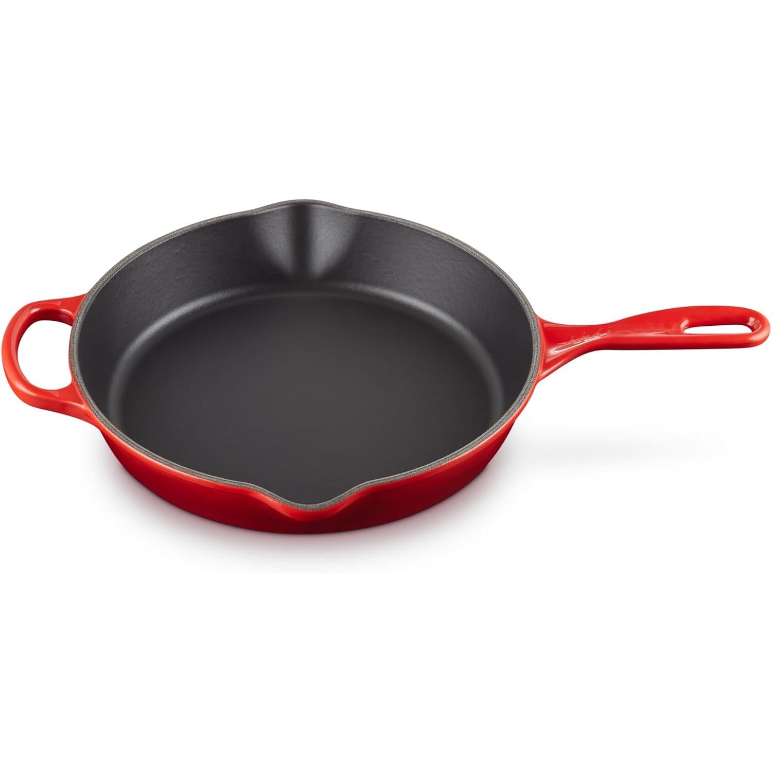 Le Creuset - 26cm / 2L Cerise Deep Round Skillet (10") Red