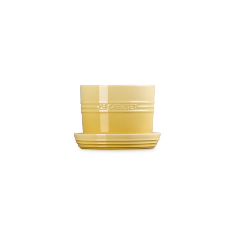 Le Creuset Camomille Herb Planter 14 cm side view