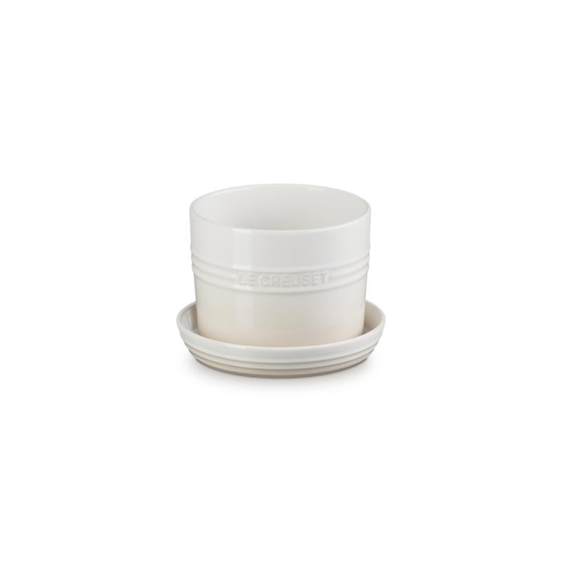 Le Creuset Meringue Herb Planter 14 cm angel