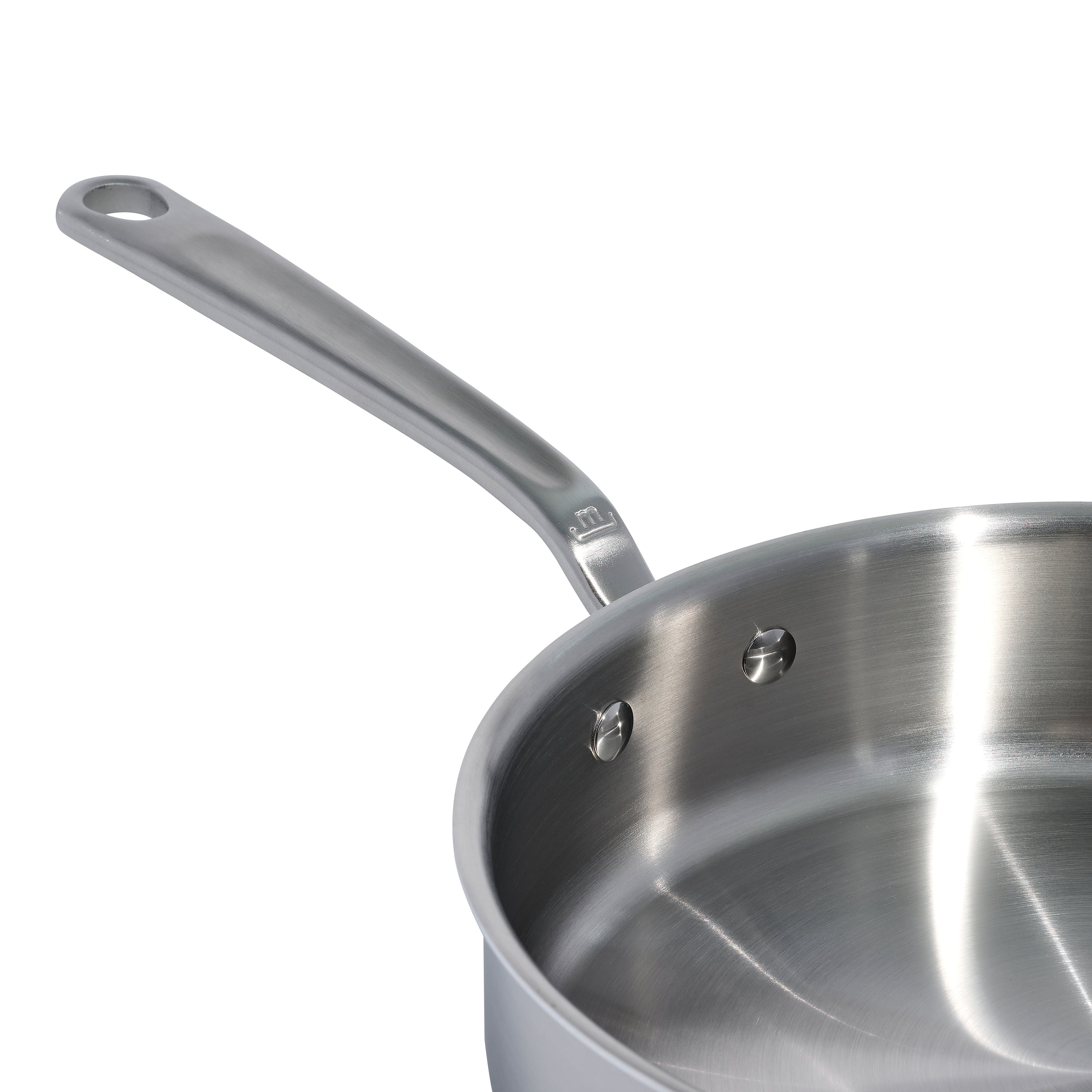 Made In Stainless Steel Clad Sauté Pan 3.5 QT - Made in Italy  Handle