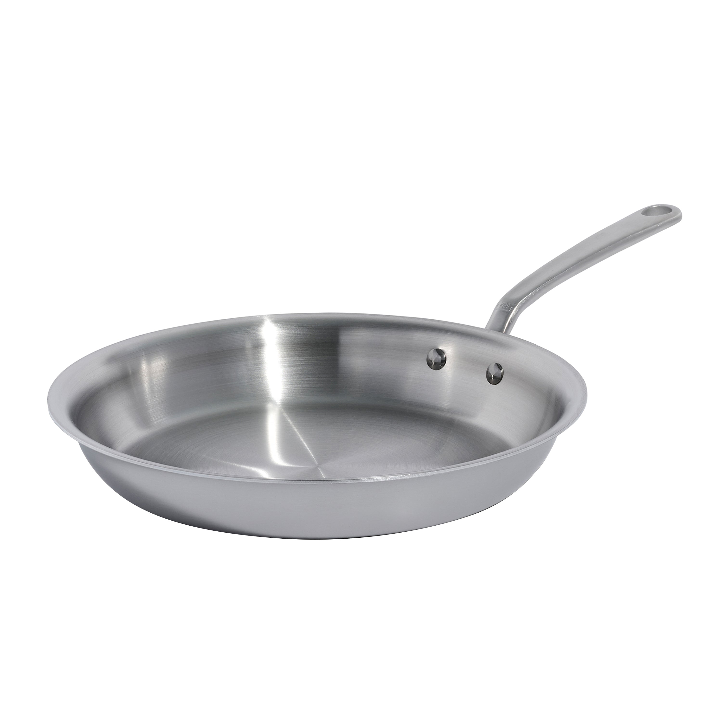Made In Stainless Steel Clad Frying Pan 12" - Made in Italy