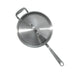 Made In Stainless Steel Clad Sauté Pan 3.5 QT - Made in Italy Top
