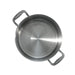 Made In Stainless Steel Clad Stock Pot 8 QT - Made in Italy interior